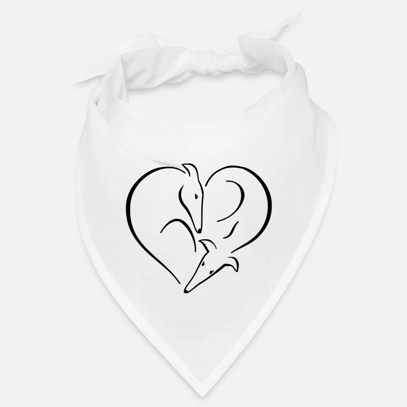Greyhound Heart Path Bandana