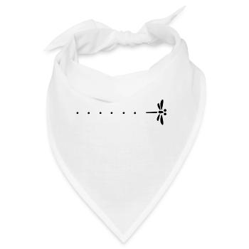 Passage libllule und Erstaunen - Bandana - Weiß - Vorne