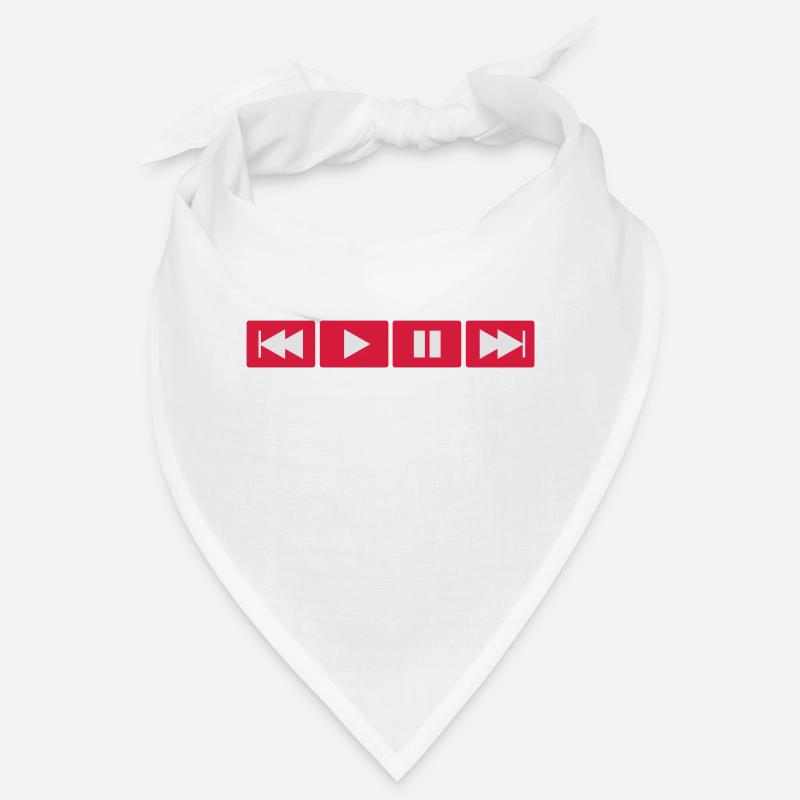 Play Button Bandana