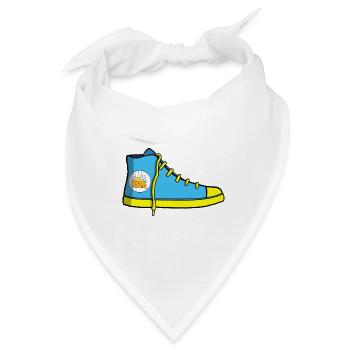 Schuh für Sport - Bandana - Weiß - Vorne