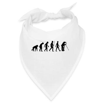 Evolution Fotograf - Bandana - Weiß - Vorne