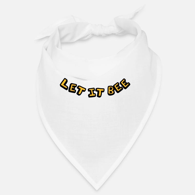 Let It Bee Imker Logo Bandana