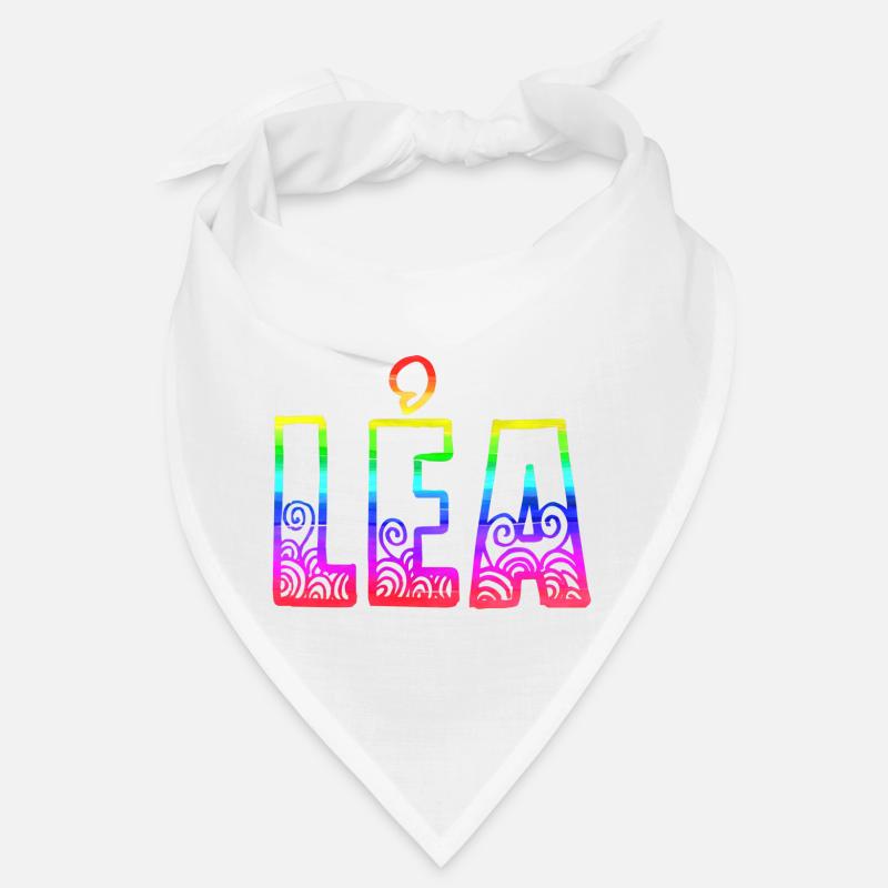 léa rs regenbogen - Bandana - Weiß