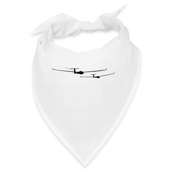 Team Segelflieger - Bandana - Weiß - Vorne