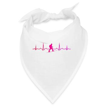 Ski Ski Mountaineering Ski Tour Ski Touring - Bandana - Weiß - Vorne