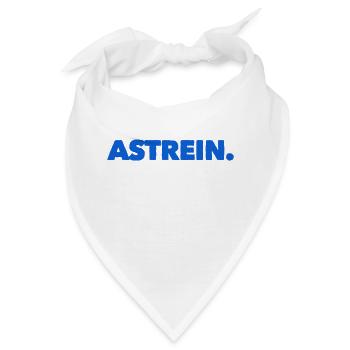 ASTREIN. Cooles, trendiges und neues Design by #DM - Bandana - Weiß - Vorne