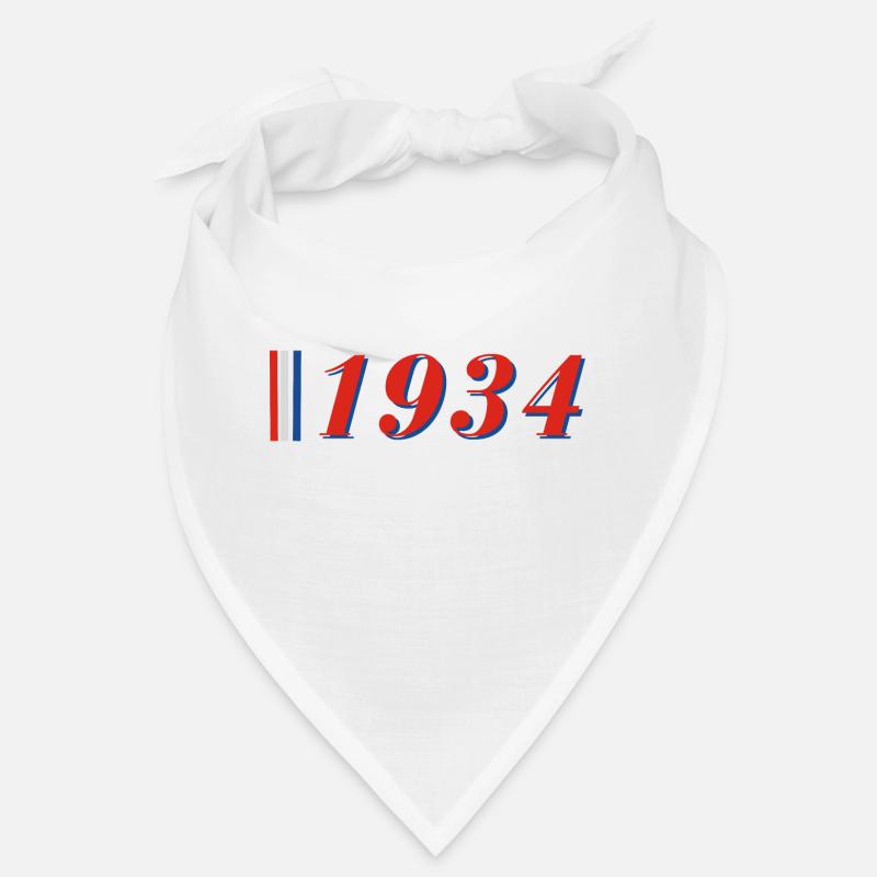 Year 1934 Bandana