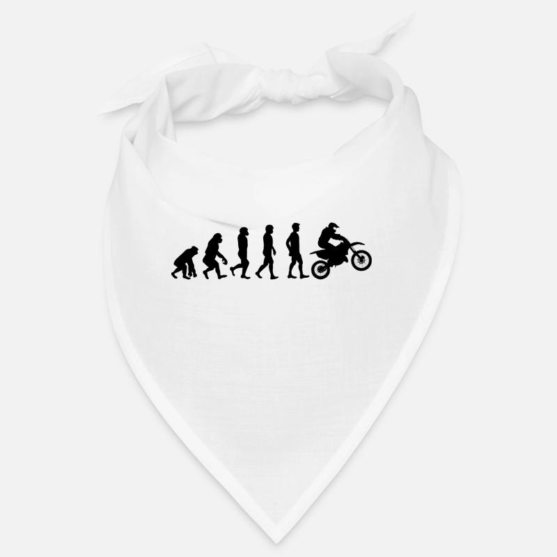 Motocross motorrad evolution schwarz Bandana