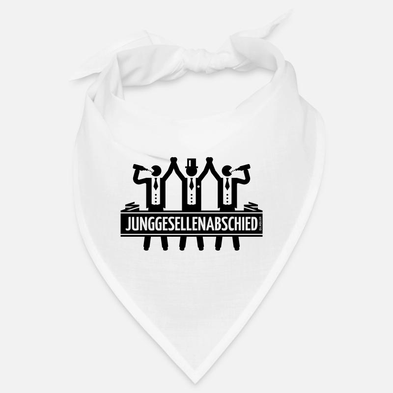 Junggesellenabschied (Trio Team Bräutigam / Black) Bandana