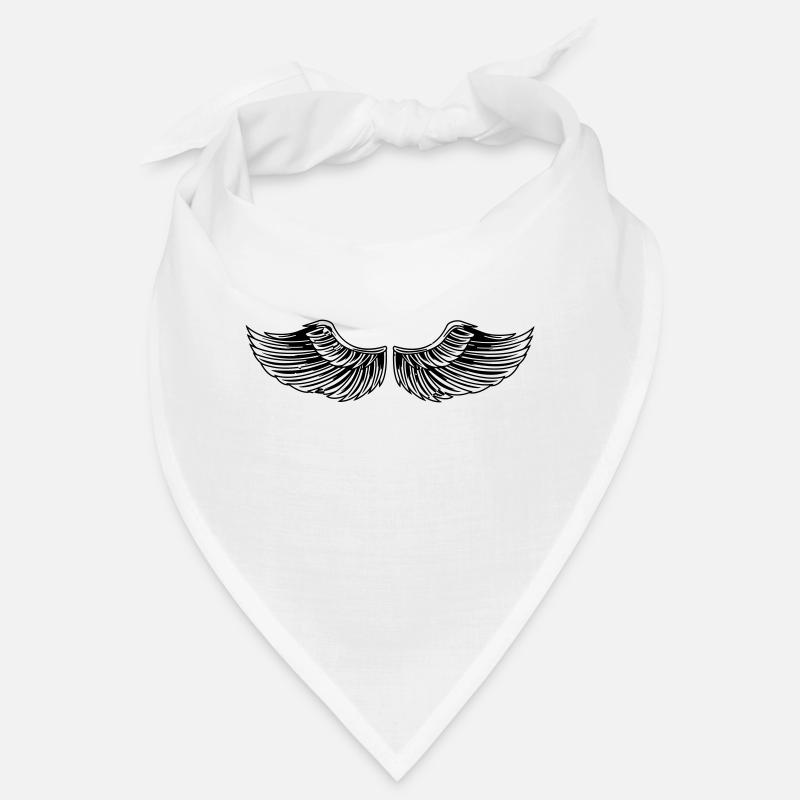 Flügel - Bandana - Weiß