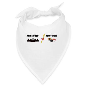 TEAM VS TEAM - Bandana - Weiß - Vorne
