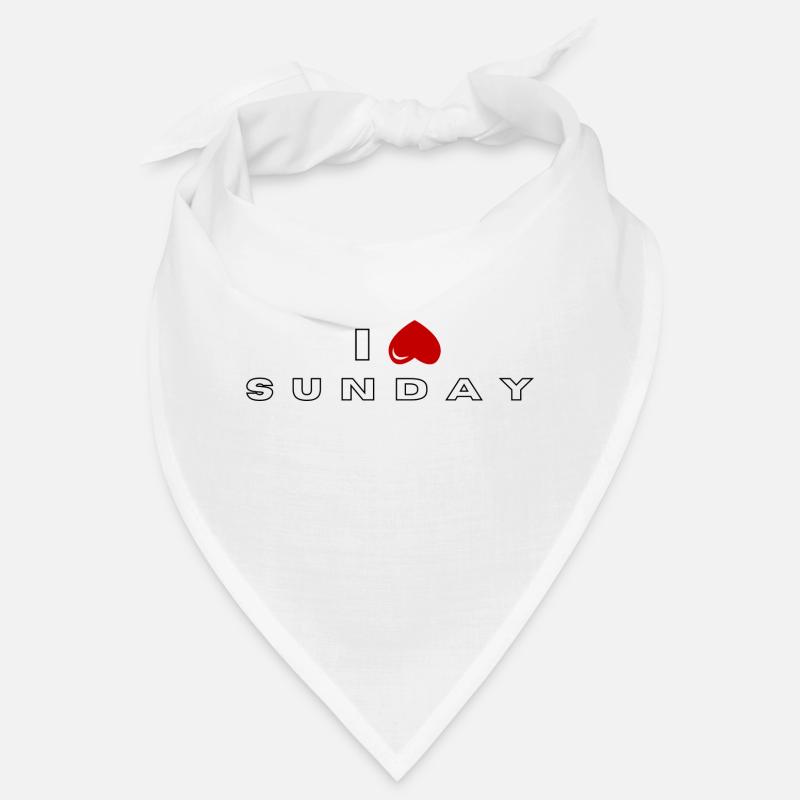 Ich hasse den Sonntag Bandana