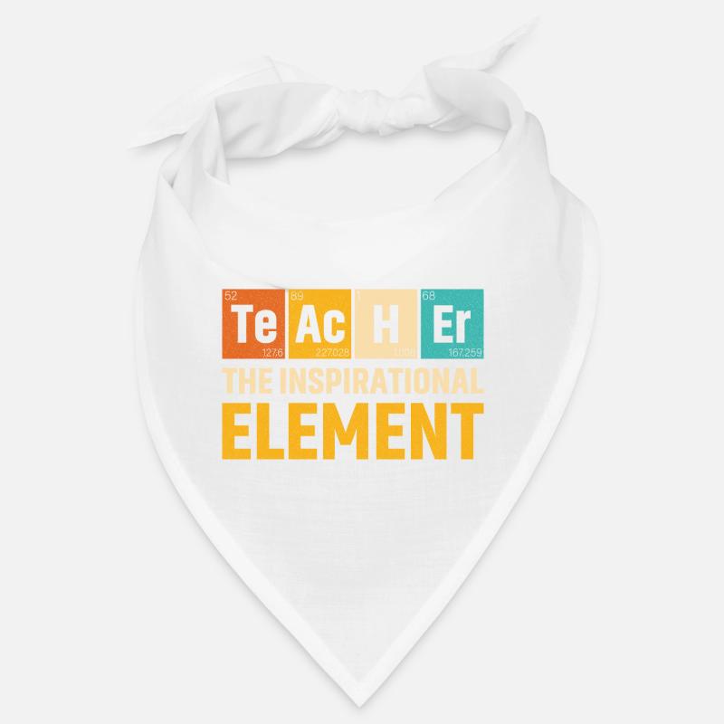 Enseignant L’élément d’inspiration Enseignant Bandana