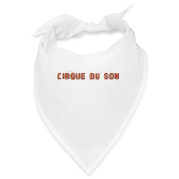 Zirkus der Klänge - Bandana - Weiß - Vorne