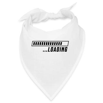 loading ladebalken - Bandana - Weiß - Vorne