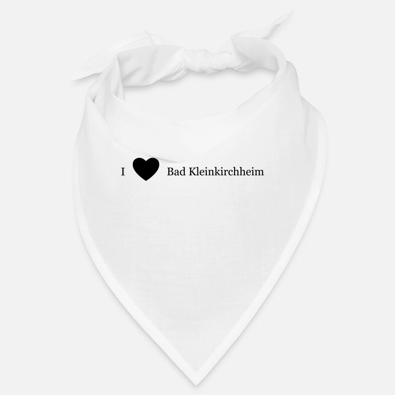 Herz Bad Kleinkirchheim schwarz Bandana