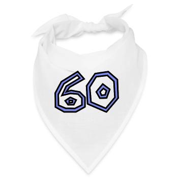 60 - Bandana - Weiß - Vorne