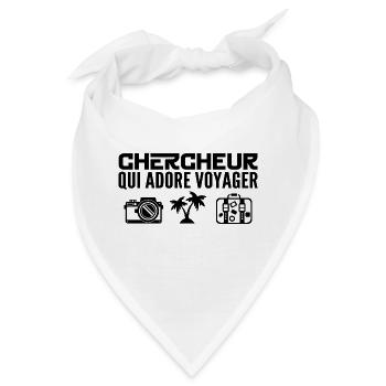 Reisende und Forscher: Leidenschaft und Entdeckung - Bandana - Weiß - Vorne