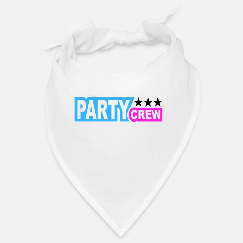 Party Crew Fun Sterne Feiern Team Freunde Mitglied Bandana