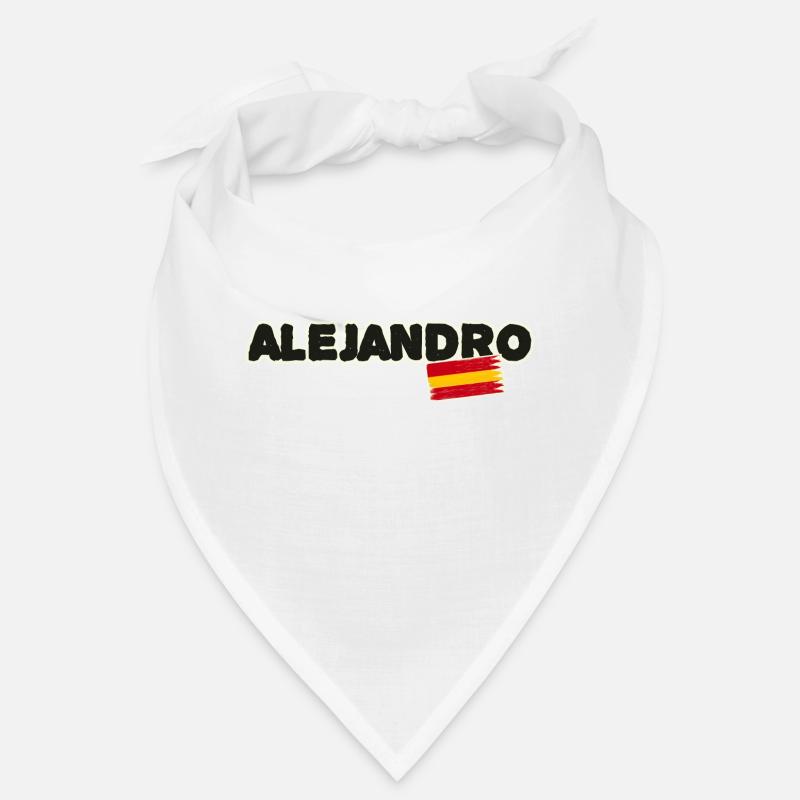 Alejandro Spanish flag Spain Bandana