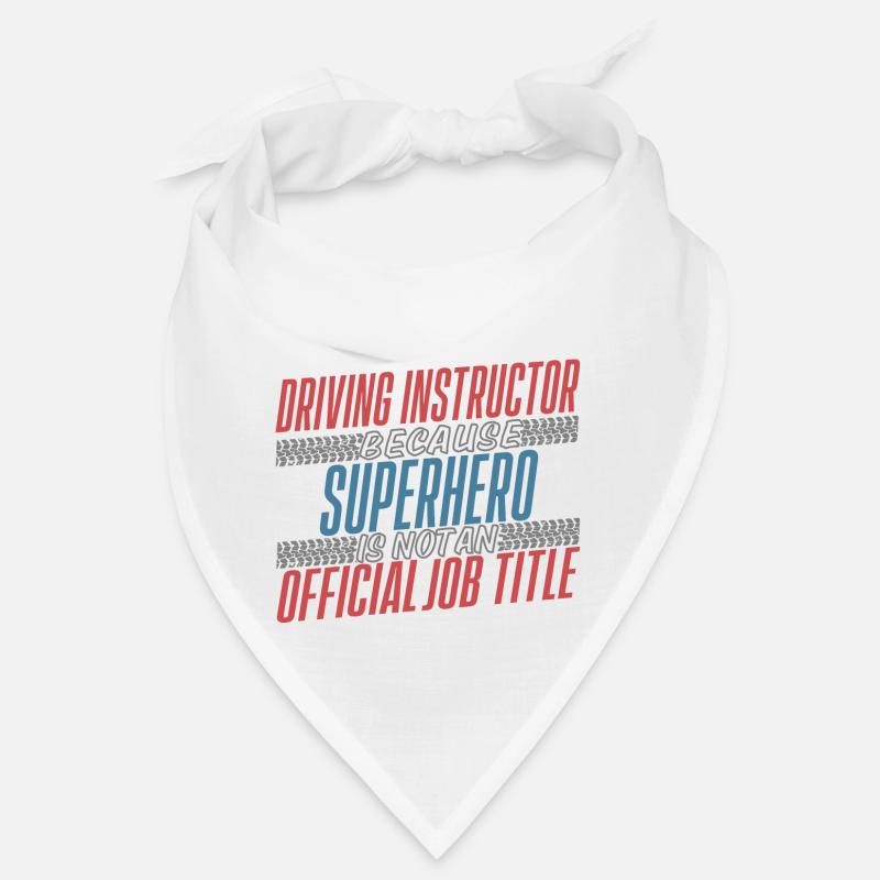 Instructeur de conduite Superhero Auto-école Bandana