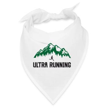 Ultra-Laufen - Bandana - Weiß - Vorne