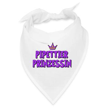 Pipettierprinzessin - Bandana - Weiß - Vorne