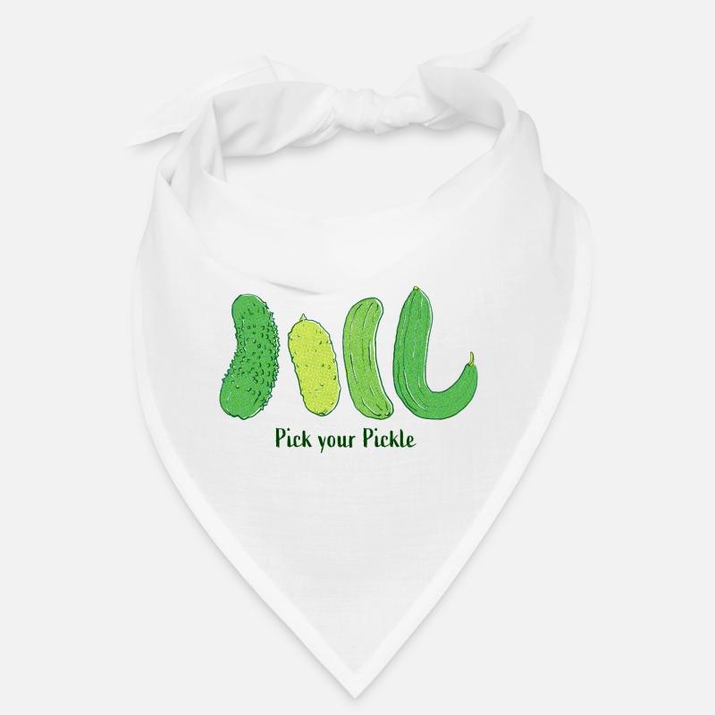Choisissez votre cornichon : Art du concombre vert Bandana