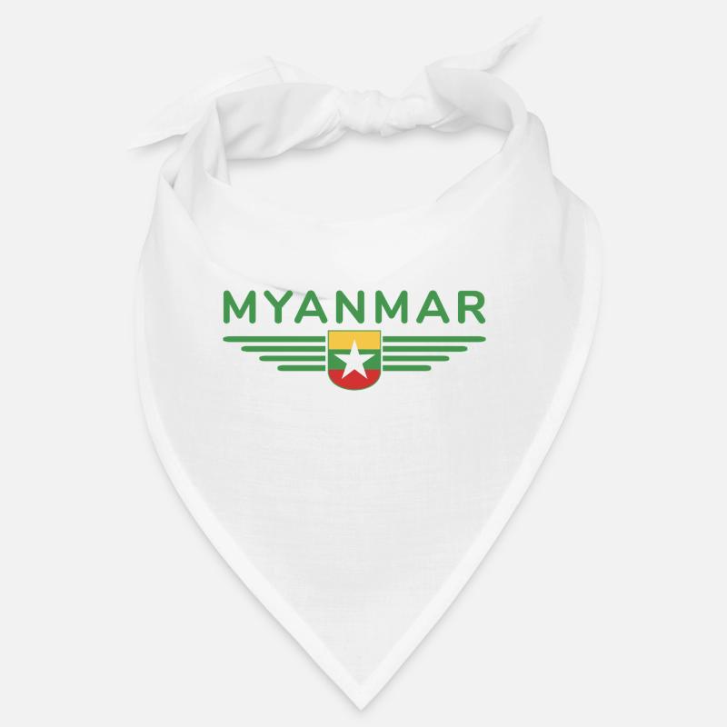 Myanmar T-Shirt – Ein Hauch von Tradition Bandana