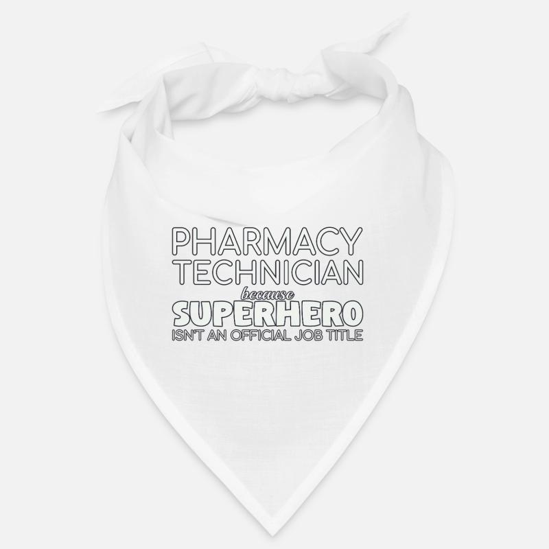 Pharmacy technician Superhero Bandana