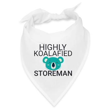 Storeman Koalafied - Bandana - Weiß - Vorne