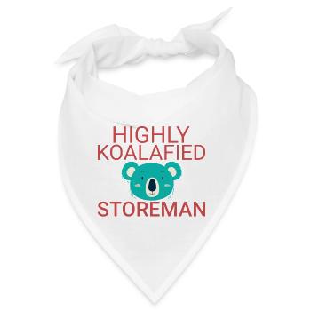 Storeman Koalafied - Bandana - Weiß - Vorne