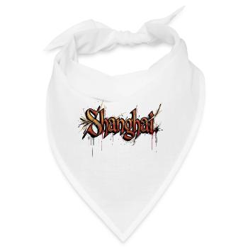 Shanghai - Bandana - Weiß - Vorne