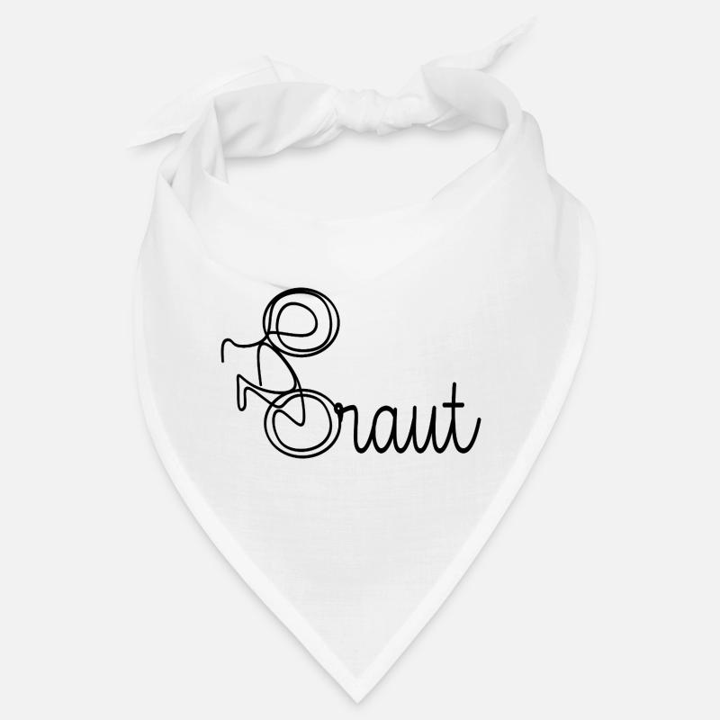 BICYCLE CYCLING WEDDING BACHELOR PARTY BRIDE Bandana