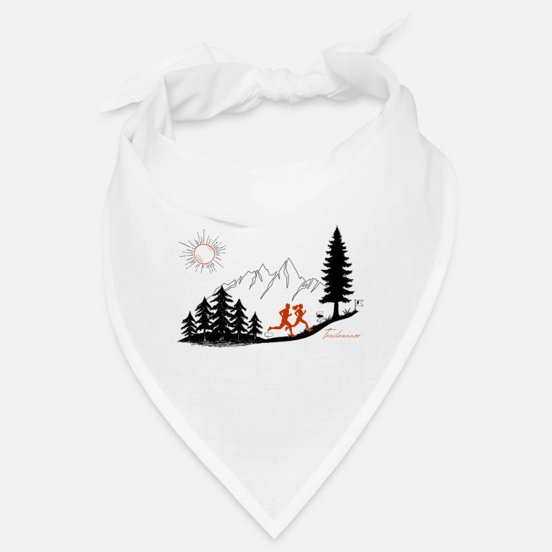 Trail Runner Gift Runner Mountains T-Shirt Pullover Hoodie Bandana