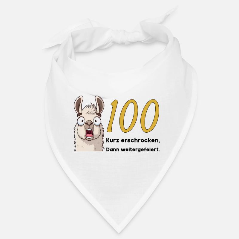 100e anniversaire – brièvement effrayé, puis célébré Bandana