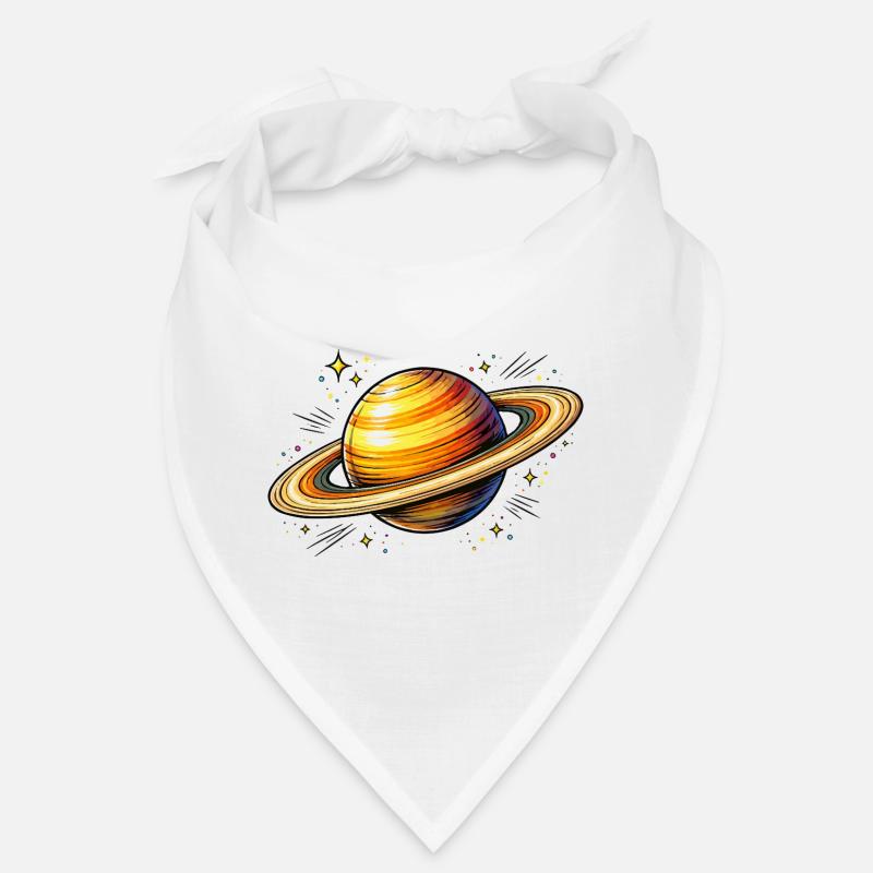 Planète Saturne Bandana