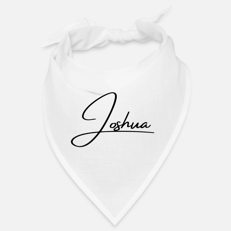 Joshua Name - Elegant Cursive Script Bandana