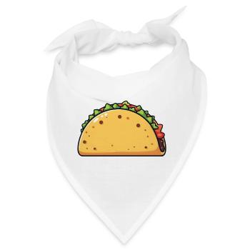Taco - Bandana - Weiß - Vorne