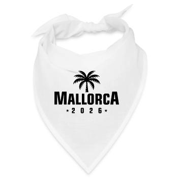 Mallorca 2026 - Bandana - Weiß - Vorne