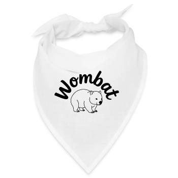Wombat - Bandana - Weiß - Vorne