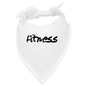 Fitness - Bandana - Weiß - Vorne