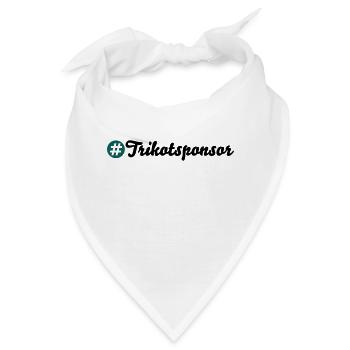 Trikotsponsor - Bandana - Weiß - Vorne