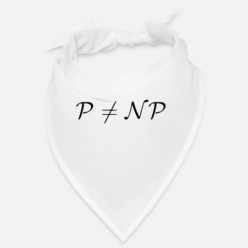 P is not NP gift idea Bandana