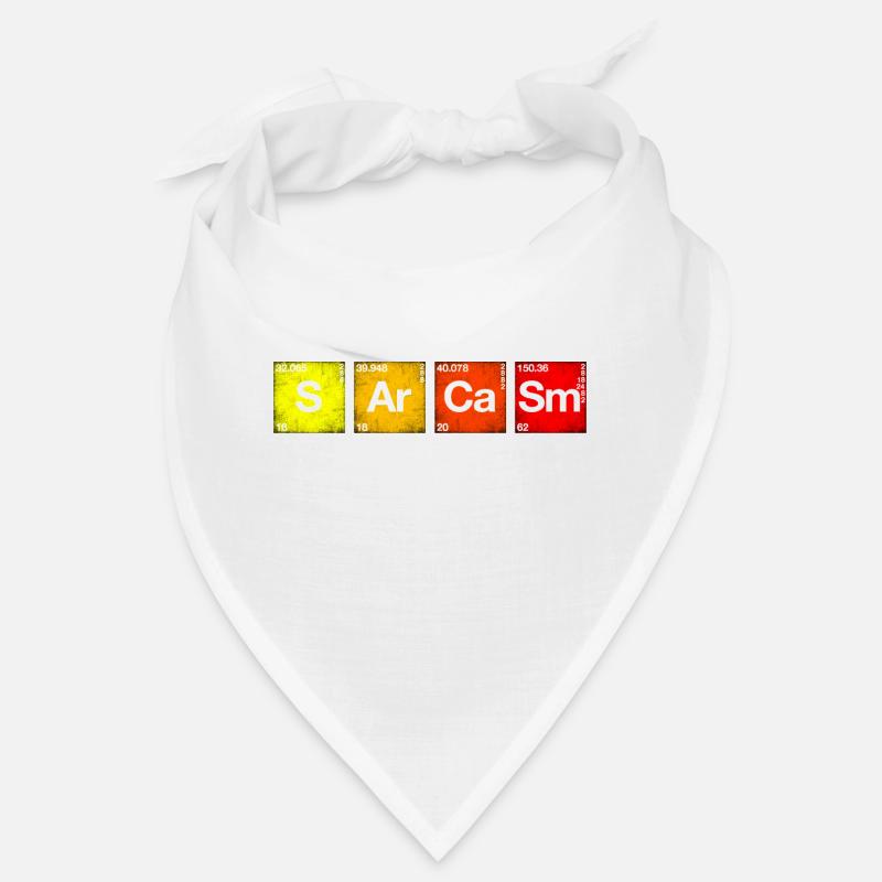 Sarkasmus Periodensystem der Elemente PSE Chemie Bandana