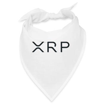 Ripple XRP Logo - Bandana - Weiß - Vorne