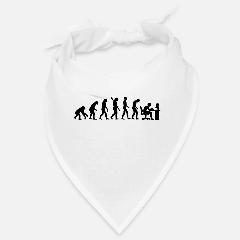 Évolution ordinateur - Bandana - blanc