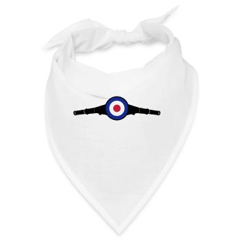 Lenkkopf Target - Bandana - Weiß - Vorne