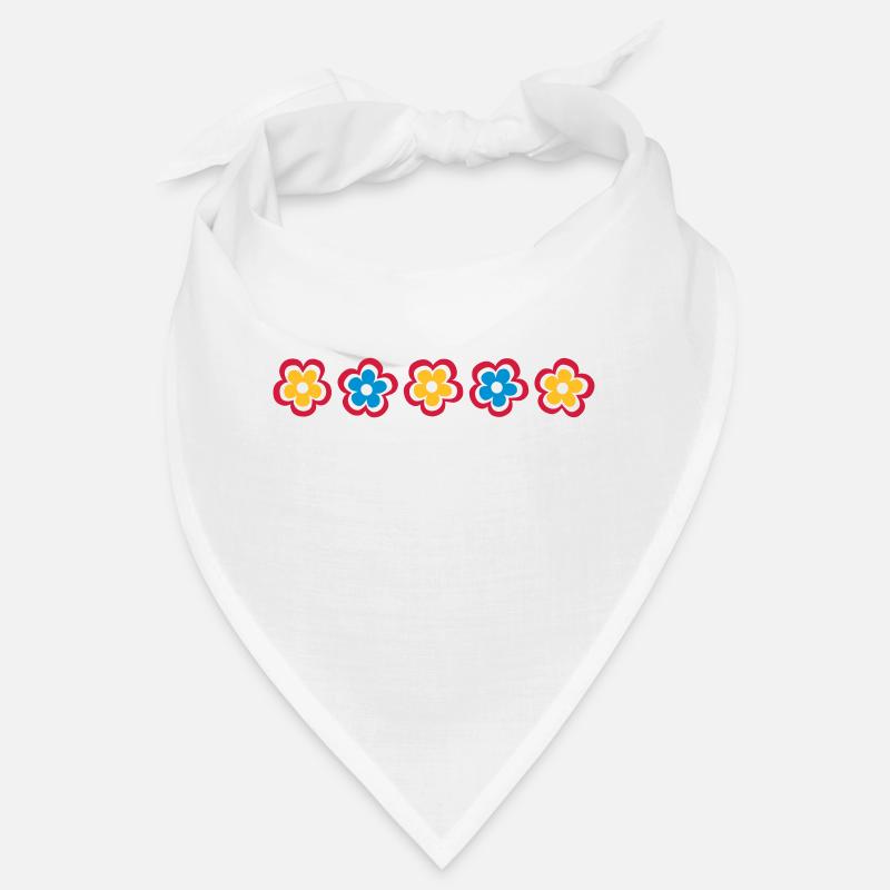 Retro Blumen Bandana
