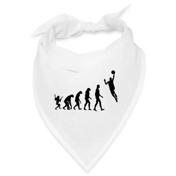 Basketball - Basket Ball - Game - Sport - Player - Bandana - Weiß - Vorne